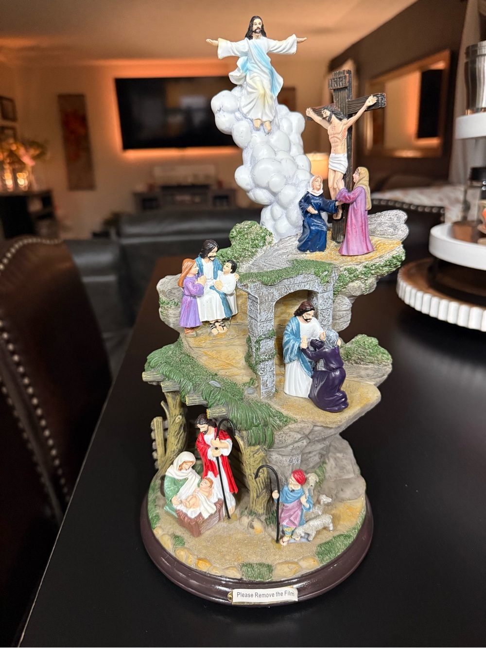 The Bradford Exchange Multi-Color Religious Holiday Figurine Display